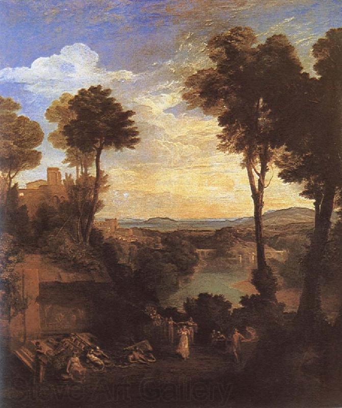 Joseph Mallord William Turner Quli and Cisi France oil painting art